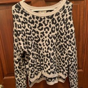 Cheetah sweater